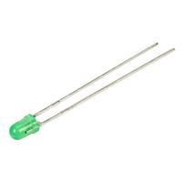 Kingbright Bedrade LED Groen Rond 3 mm 20 mcd 40 ° 11.5 mA 14 V - thumbnail