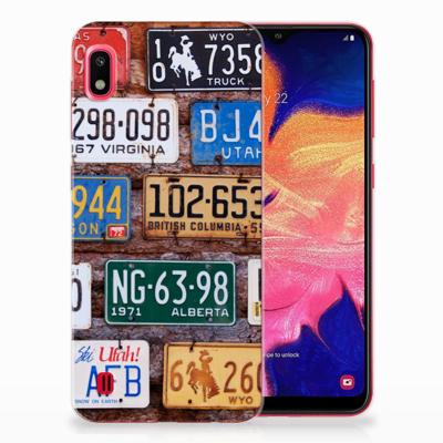 Samsung Galaxy A10 | Siliconen hoesje | met foto Kentekenplaten