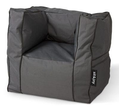Zitzak stoel 'Bora Bora' Anthracite - Zwart - Weerbestendig - Sit&Joy