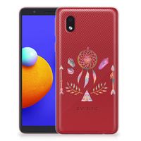 Samsung Galaxy A01 Core Telefoonhoesje met Naam Boho Dreamcatcher