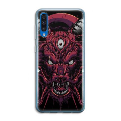 Hell Hound and Serpents: Samsung Galaxy A50 Transparant Hoesje