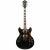 Ibanez AS73G Artcore Black Flat semi-akoestische gitaar