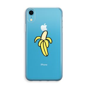 Banana: iPhone XR Transparant Hoesje