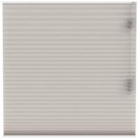 Leen Bakker - Fenstr Plisségordijn Boston Dubbel 25mm Lichtdoorlatend - Linnen (25511) - Polyester - Grijs - 120x10x10 Cm
