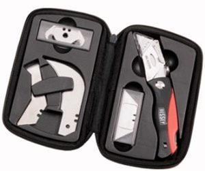 Erdi Set universeelmessen | 25-delig opklapbaar | met nylon etui | 1 stuk - DBKPH-SET - DBKPH-SET