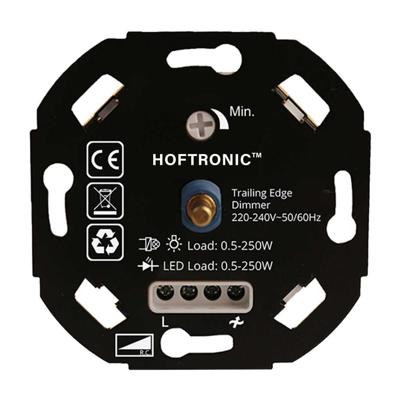 LED dimmer - 0.5-250 watt - Geschikt voor fase afsnijding - Universeel
