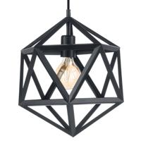 Eglo HanglampEmbleton 30,5cm zwart - 49761