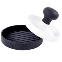 Svenska Living Hamburgerpers - Vleesperser - kunststof - 11 x 8 cm - Hamburgers maken - persen