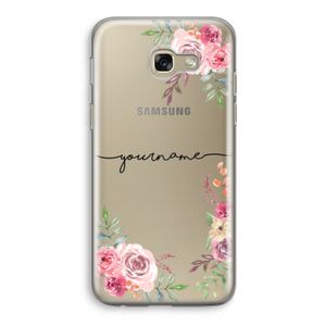 Rozen: Samsung Galaxy A5 (2017) Transparant Hoesje