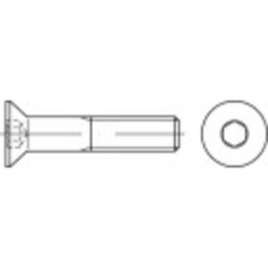 TOOLCRAFT 1069092 Verzonken schroeven M8 10 mm Binnenzeskant (inbus) RVS A2 200 stuk(s)