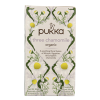 Three chamomile bio 20 Zakjes