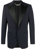 Philipp Plein blazer Iconic cintré - Bleu