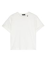 Monnalisa t-shirt à détail de broche - Blanc