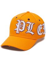 Philipp Plein casquette en coton à logo brodé - Orange