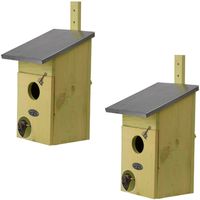 2x Vogelhuisjes/nestkastjes spreeuwen 39 cm