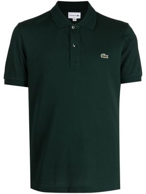 Lacoste polo en coton à patch logo - Vert