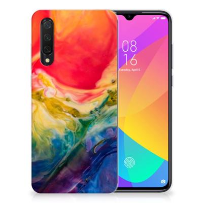 Smartphone hoesje Xiaomi Mi 9 Lite Watercolor Dark Smartphone hoesje Xiaomi Mi 9 Lite Watercolor Dark