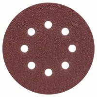 Bosch Accessories 2607019491 Excenterschuurpapier Met klittenband, Geperforeerd Korrelgrootte (num) 40 (Ø) 125 mm 25 stuk(s)