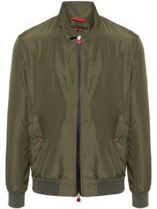 Kiton veste à coupe légère - Vert