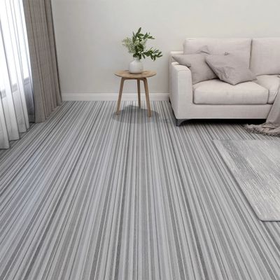 VidaXL Vloerplanken 20 st zelfklevend 1,86 m² pvc lichtgrijs
