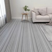 VidaXL Vloerplanken 20 st zelfklevend 1,86 m² pvc lichtgrijs