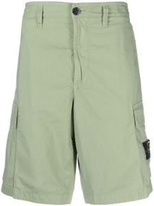 Stone Island bermuda à patch logo - Vert