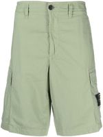 Stone Island bermuda à patch logo - Vert