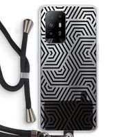 Magic pattern: Oppo A95 5G Transparant Hoesje met koord