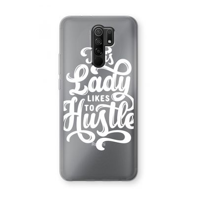 Hustle Lady: Xiaomi Redmi 9 Transparant Hoesje