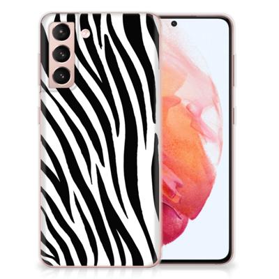 Samsung Galaxy S21 | TPU Hoesje | Zebra