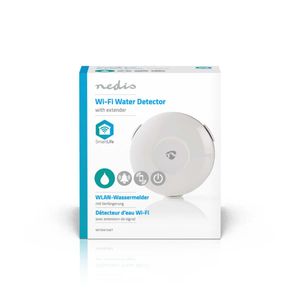 Nedis SmartLife Water Detector | Wi-Fi | 50 dB | Wit | 1 stuks - WIFIDW10WT WIFIDW10WT