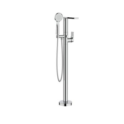 Crosswater Fuse badkraan - staand - met handdoucheset - Chroom FS416FC