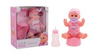Baby Rose drink- en plaspop 25cm Baby Rose drink- en plaspop 25cm