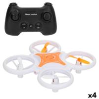 Helikopter op afstandsbediening Colorbaby (4 Stuks)