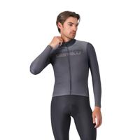 Castelli Apice Thermal fietsshirt lange mouw dark gray heren XXXL