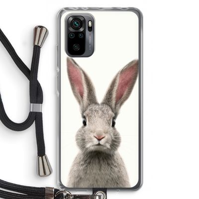 Daisy: Xiaomi Redmi Note 10 Pro Transparant Hoesje met koord