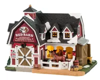 Red Barn Veterinary Hospital Lemax Harvest Crossing Collection 2024