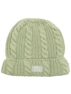 Advisory Board Crystals bonnet et maille épaisse à patch logo - Vert