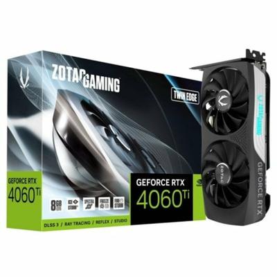 Videokaart Zotac Geforce RTX 4060 Ti 8 GB RAM GDDR6