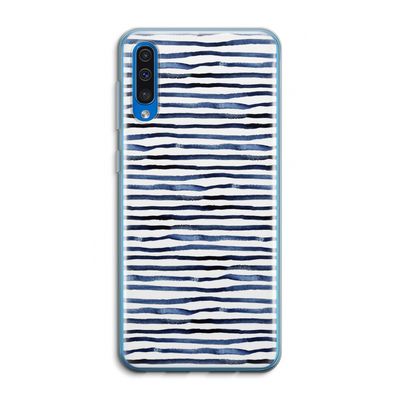 Verrassende lijnen: Samsung Galaxy A50 Transparant Hoesje