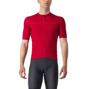 Castelli Prologo Lite fietsshirt korte mouw rood heren XXL