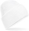 Beechfield CB385R Classic Engineered Deep Cuffed Beanie - White - One Size