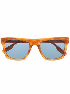 Montblanc lunettes de soleil à monture carrée - Marron