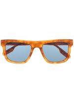 Montblanc lunettes de soleil à monture carrée - Marron