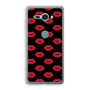 Lips: Sony Xperia XZ2 Compact Transparant Hoesje