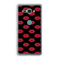Lips: Sony Xperia XZ2 Compact Transparant Hoesje