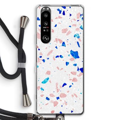 Terrazzo N°6: Sony Xperia 1 III Transparant Hoesje met koord