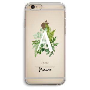 Green Brush: iPhone 6 Plus / 6S Plus Transparant Hoesje