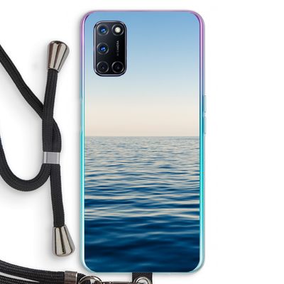 Water horizon: Oppo A52 Transparant Hoesje met koord