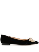 Dee Ocleppo ballerines Pretty en velours - Noir